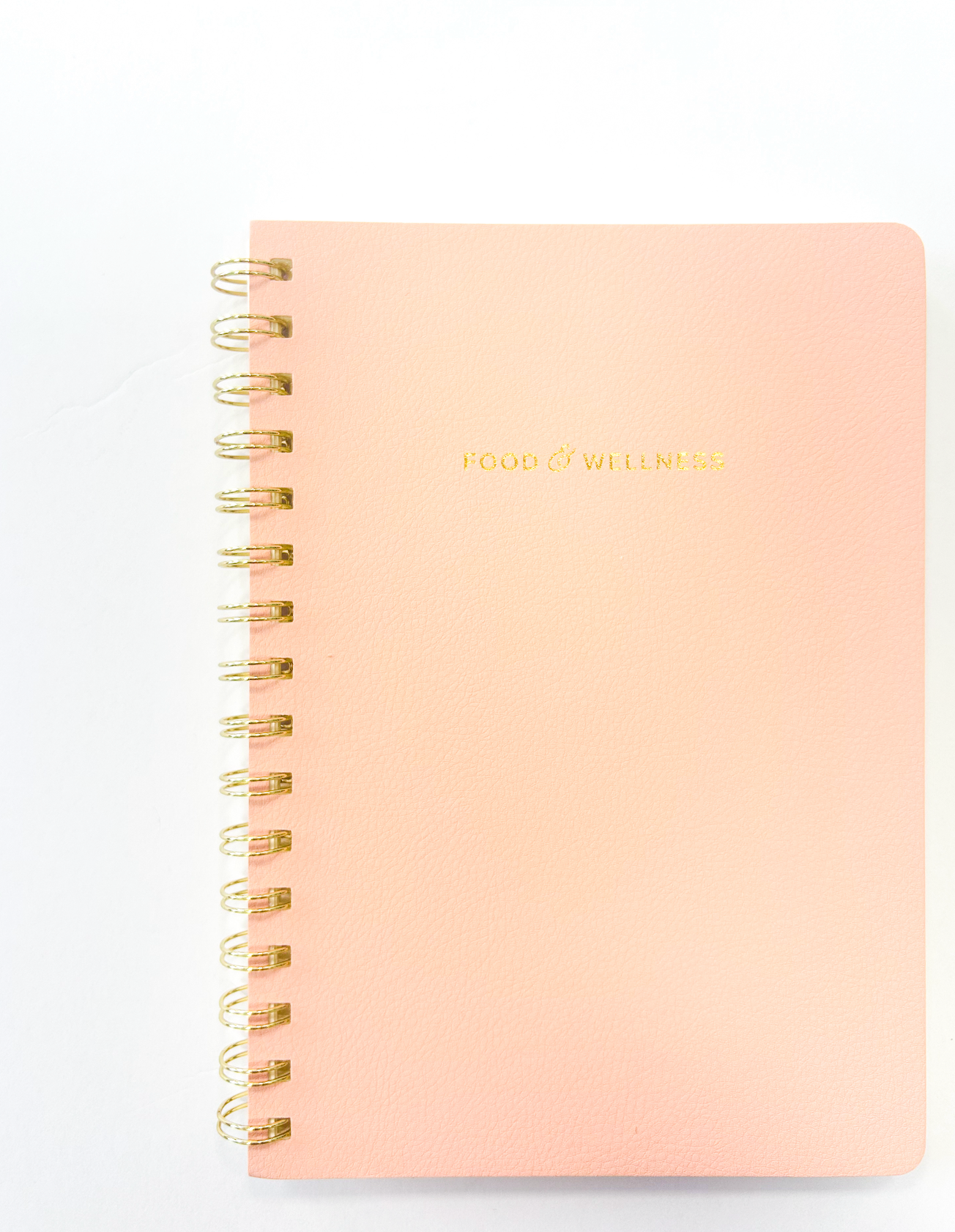 Food & Wellness Journal Pink