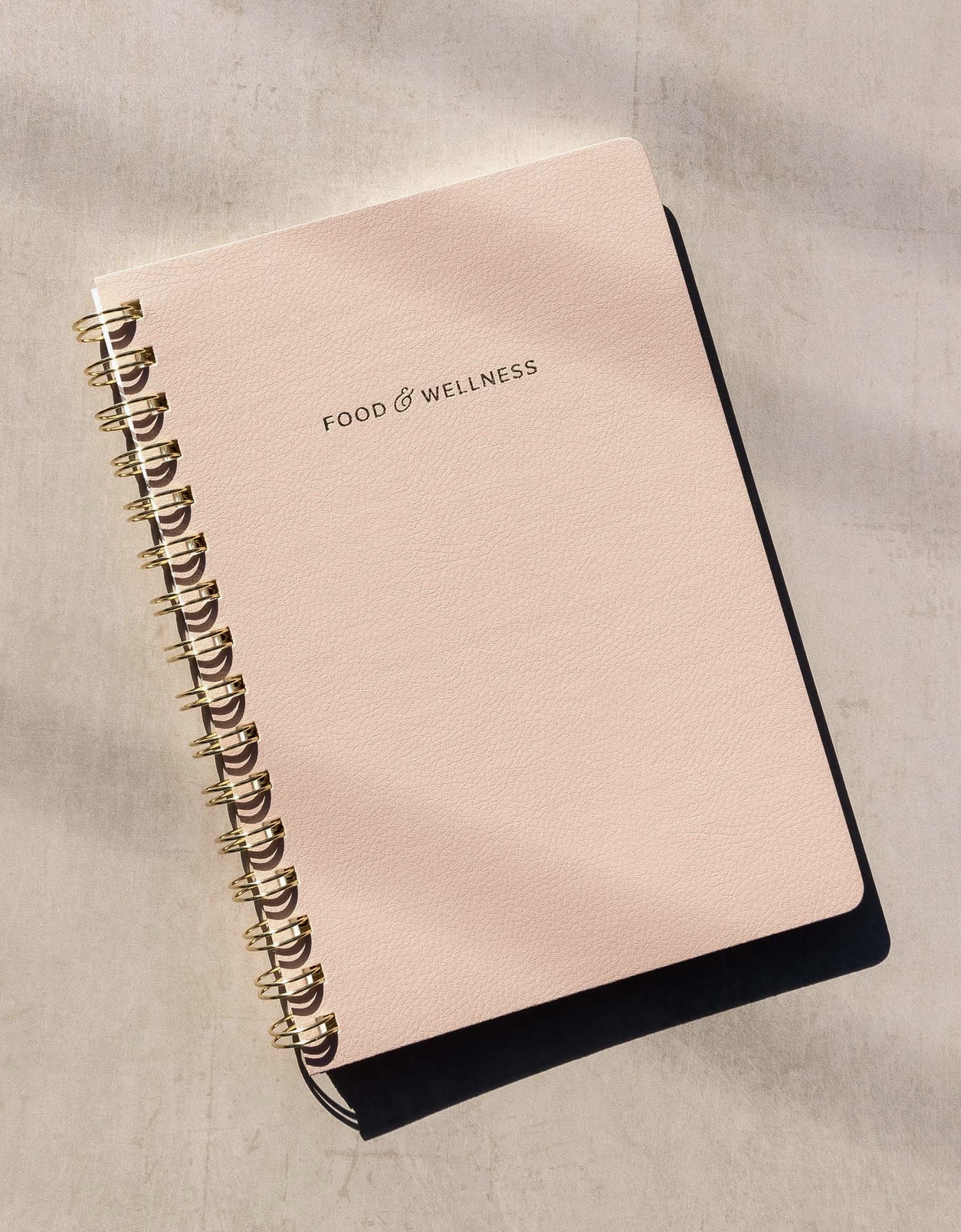 Food & Wellness Journal Pink