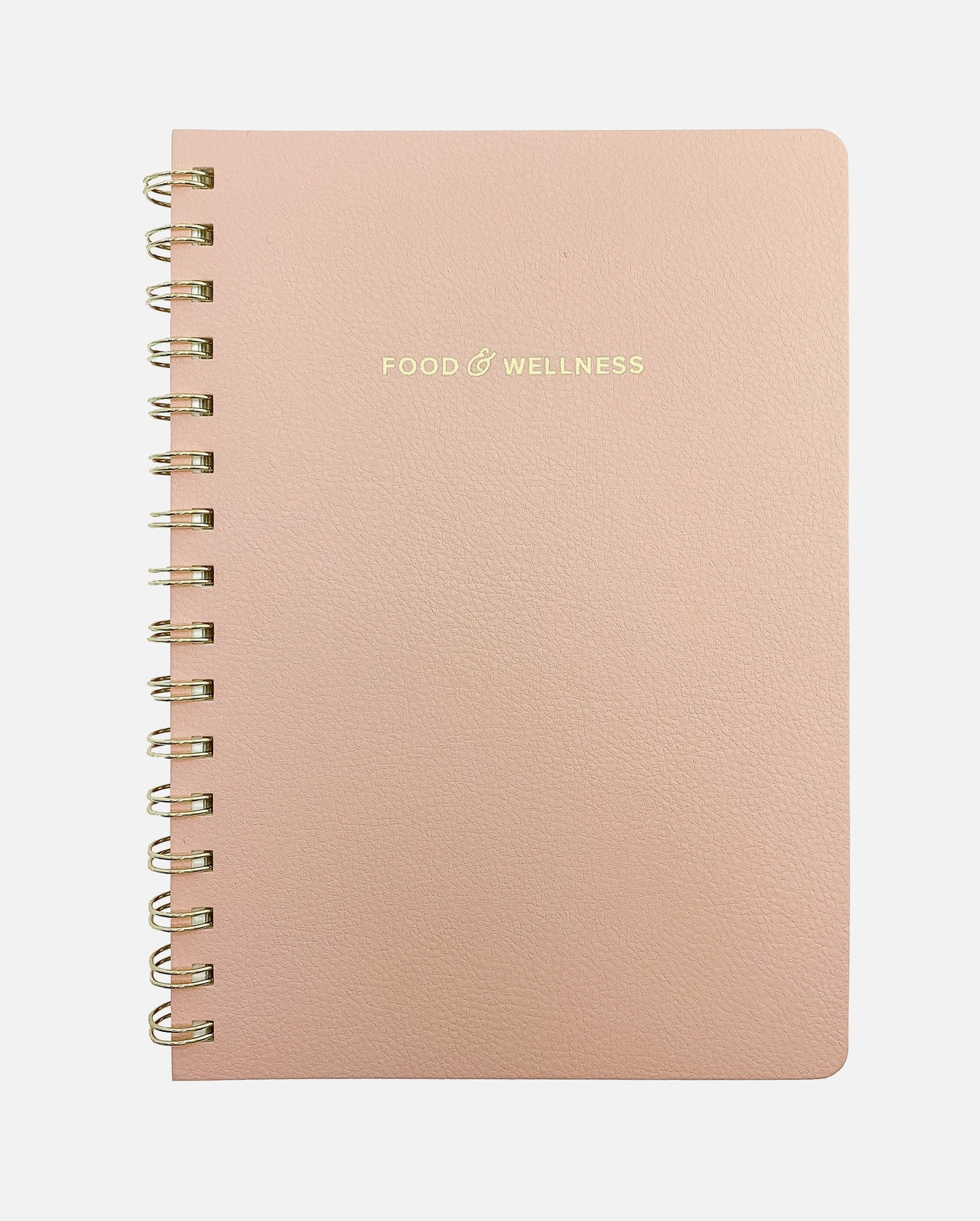 Food & Wellness Journal Pink