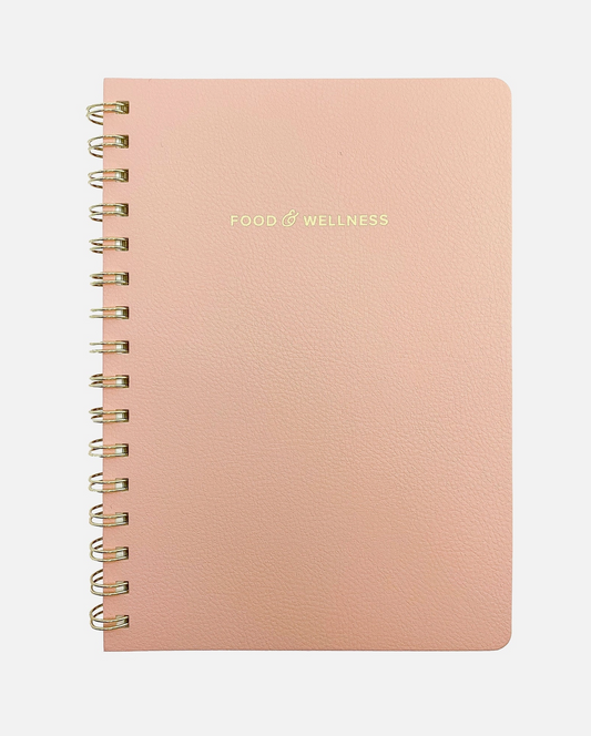Food & Wellness Journal Pink