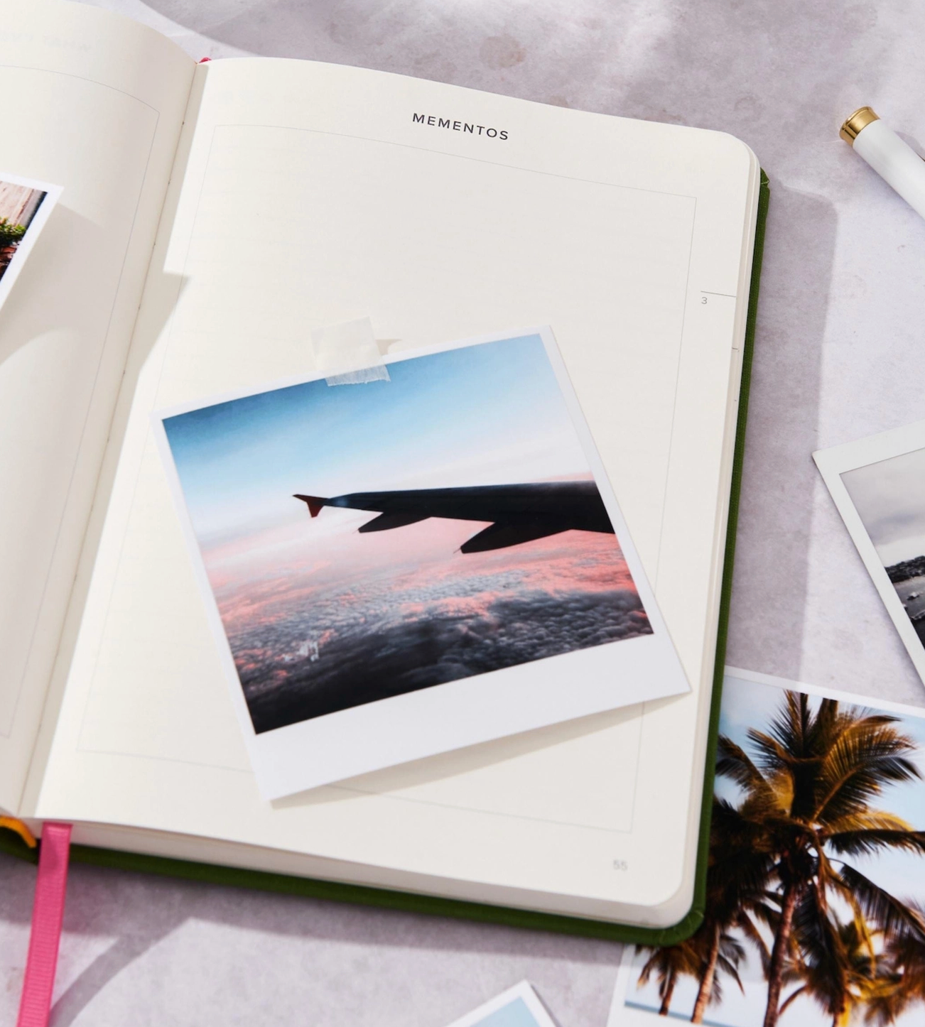 Travel Journal Pink