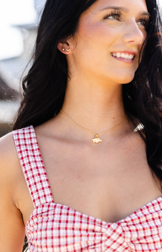 Razorback 24K Gold Plated Necklace