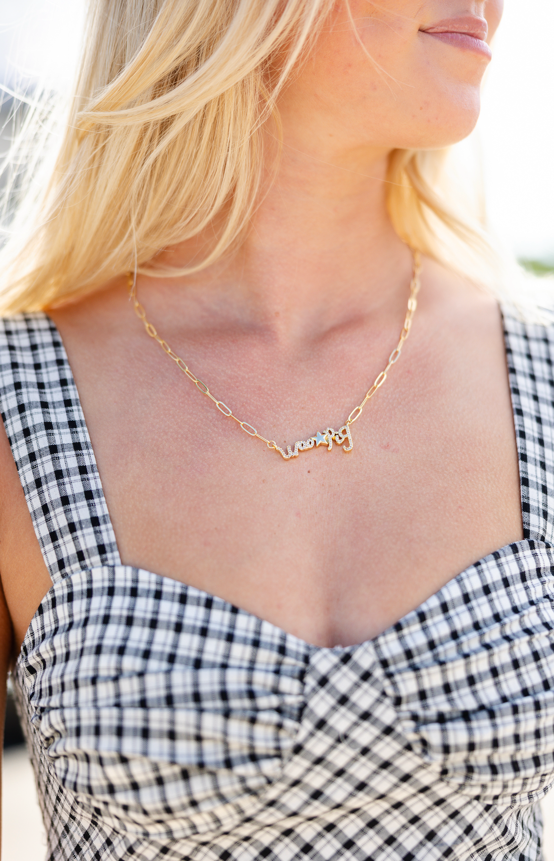 Woo Pig Star Necklace