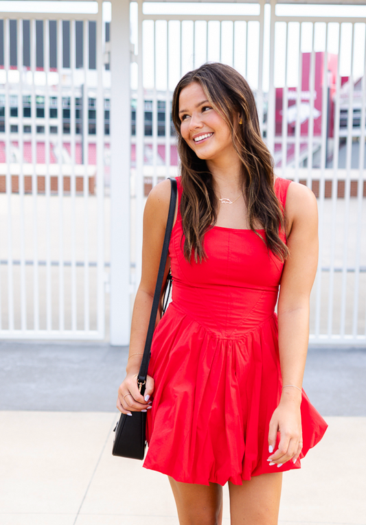 Marley Poplin Bubble Dress