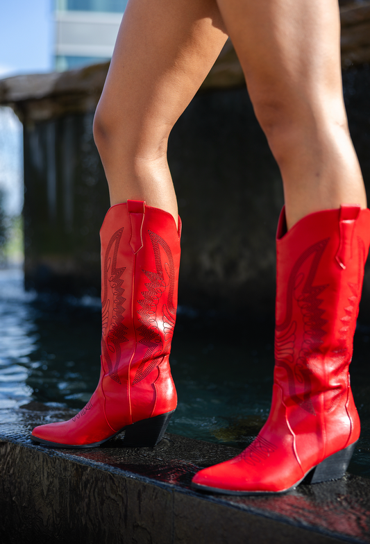 Zayda Red Billini Boots