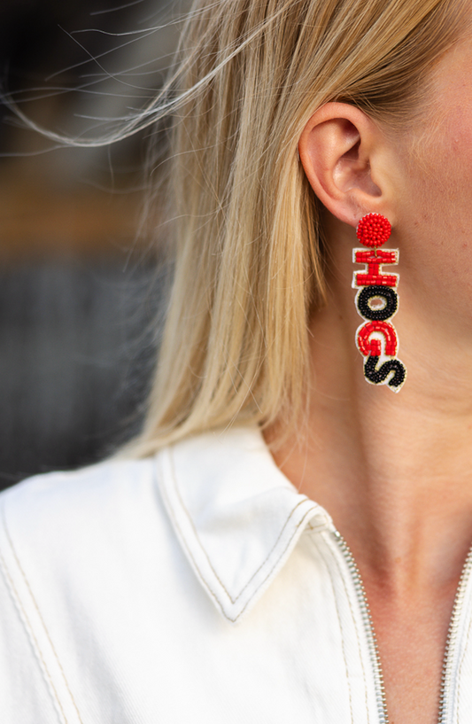 HOGS Beaded Earrings