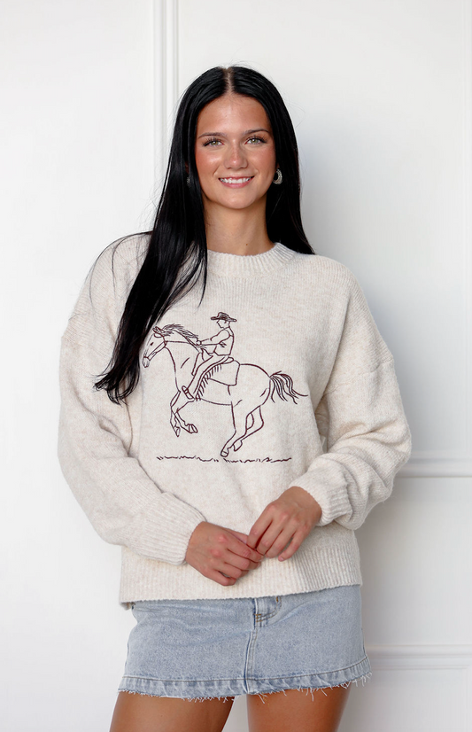 Save a Horse Sweater