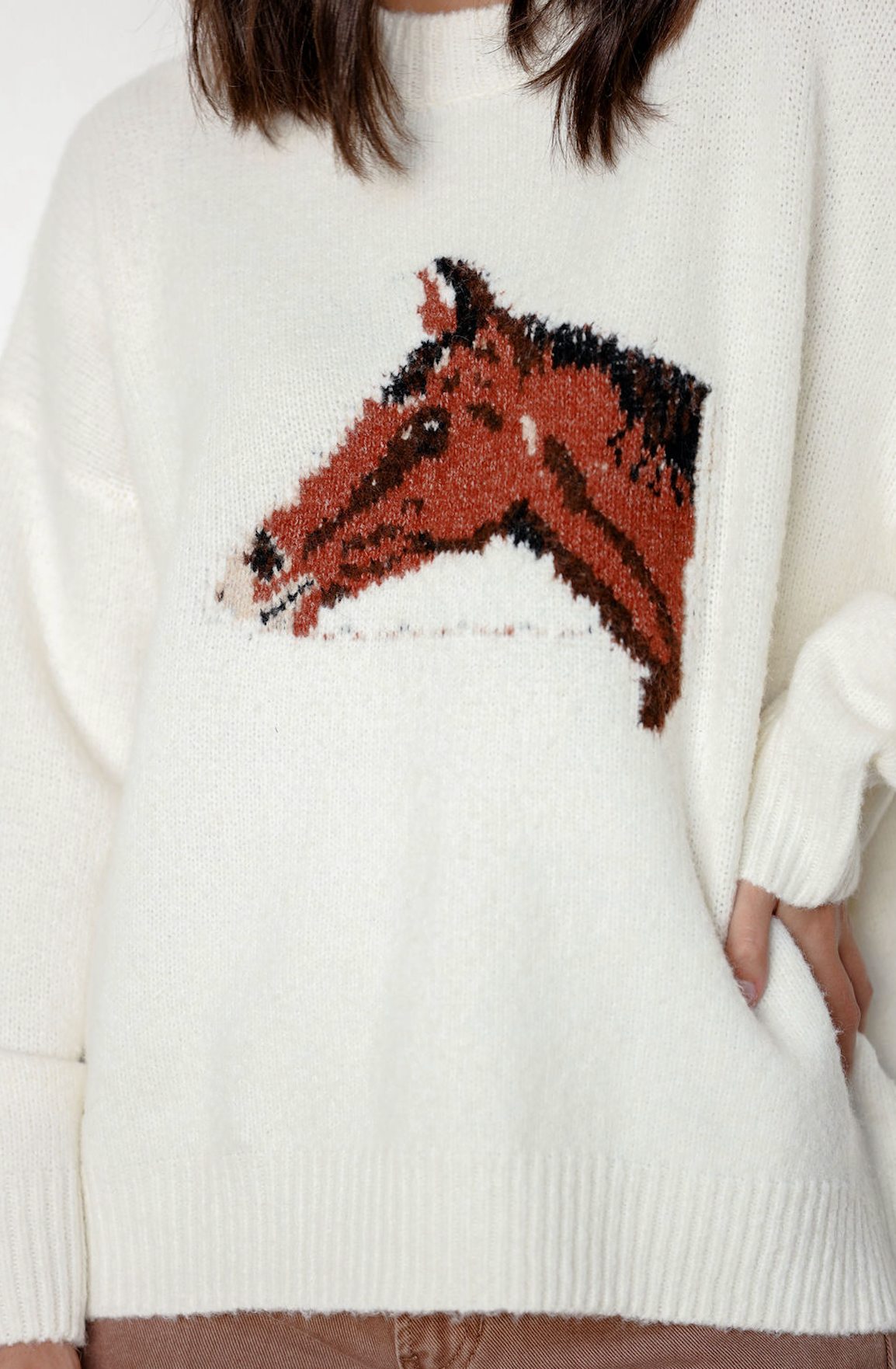 Horse Graphic Sweater