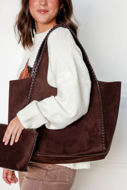 Chocolate Piper Tote