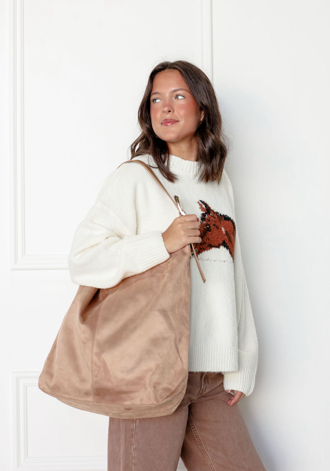 Val Suede Tote