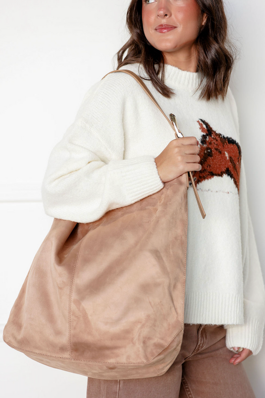 Val Suede Tote