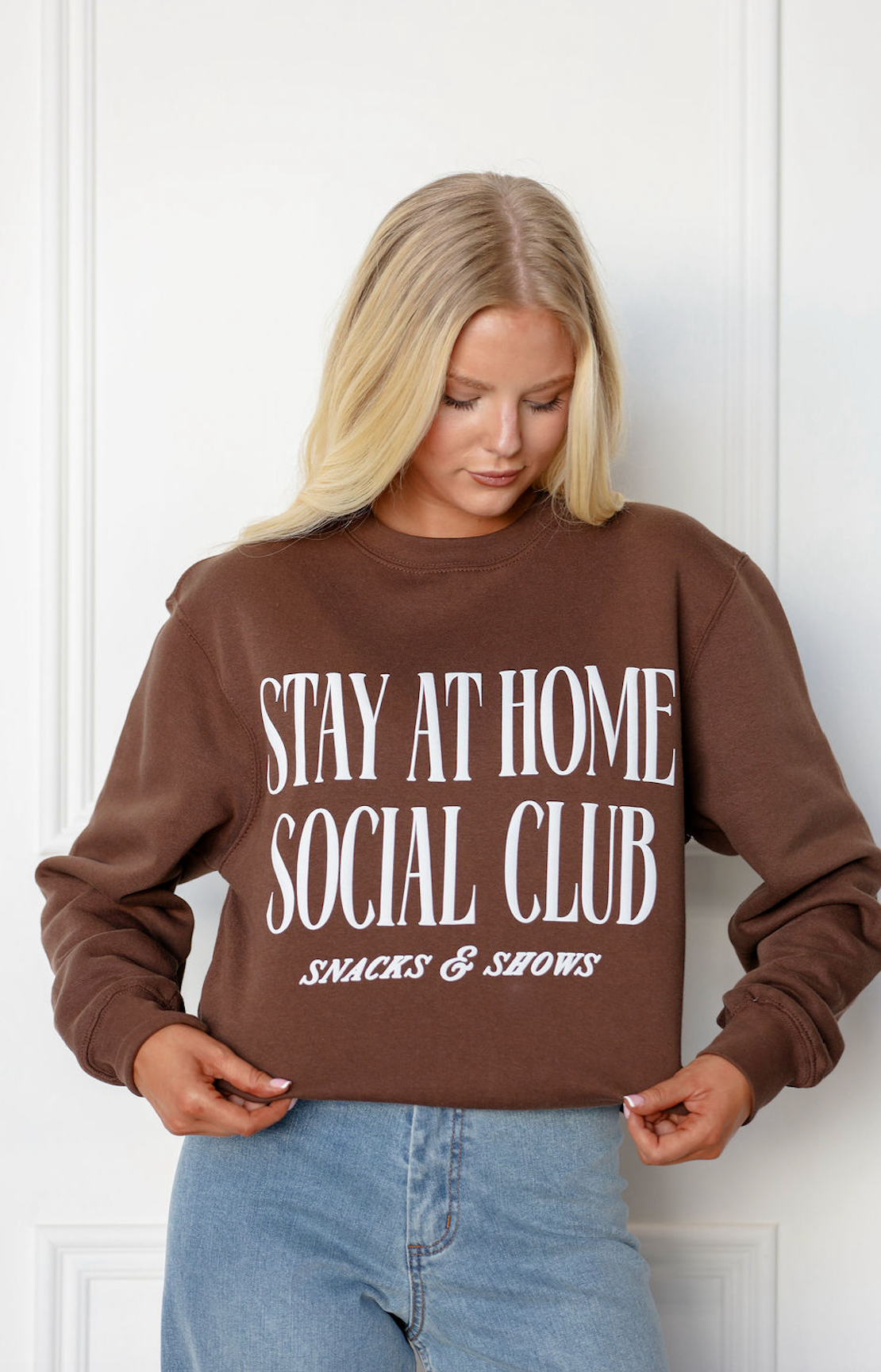 Stay At Home Social Club Sweatshirt