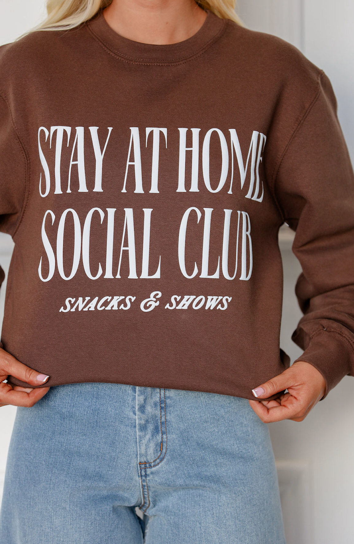 Stay At Home Social Club Sweatshirt