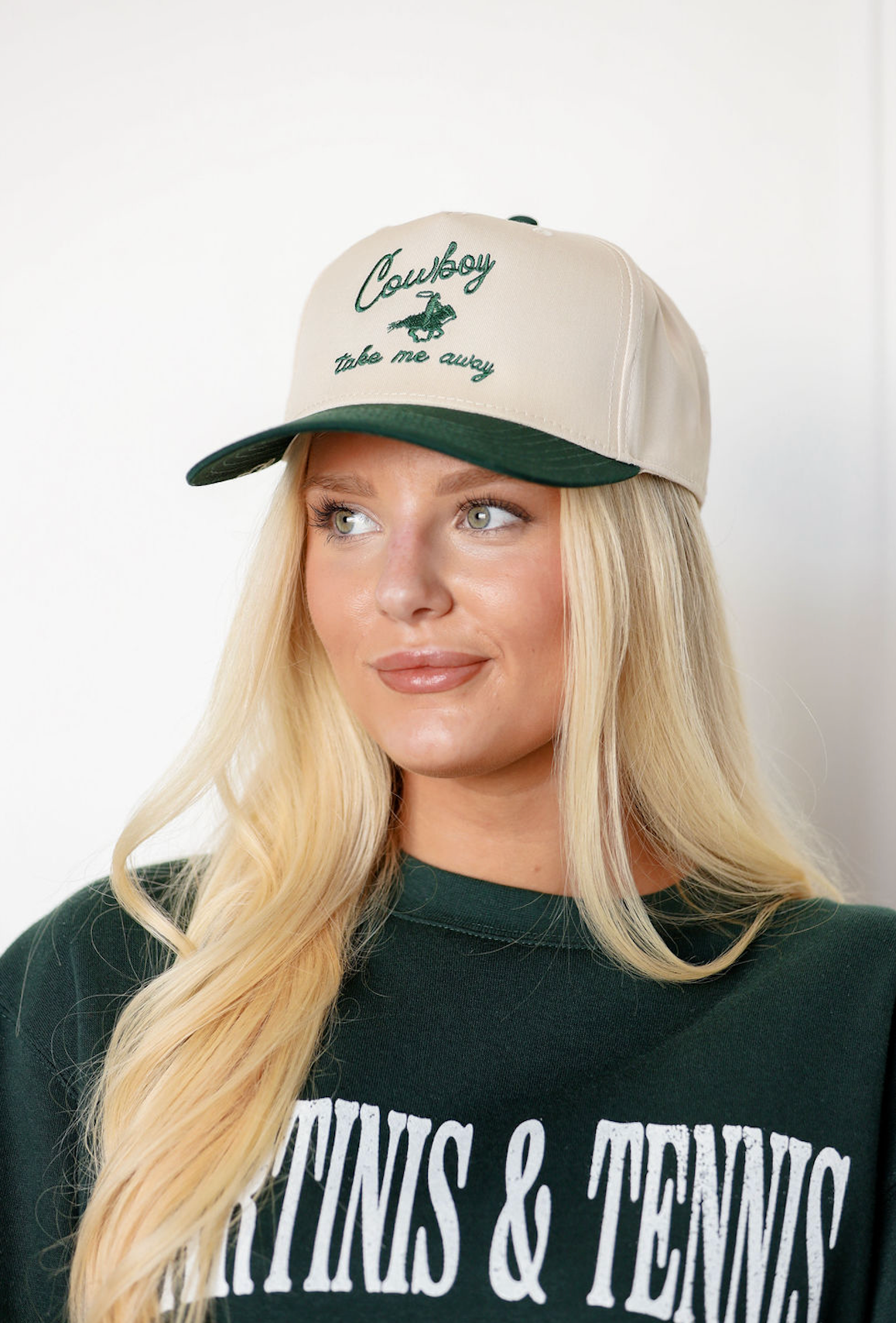 Cowboy Take Me Away Vintage Trucker