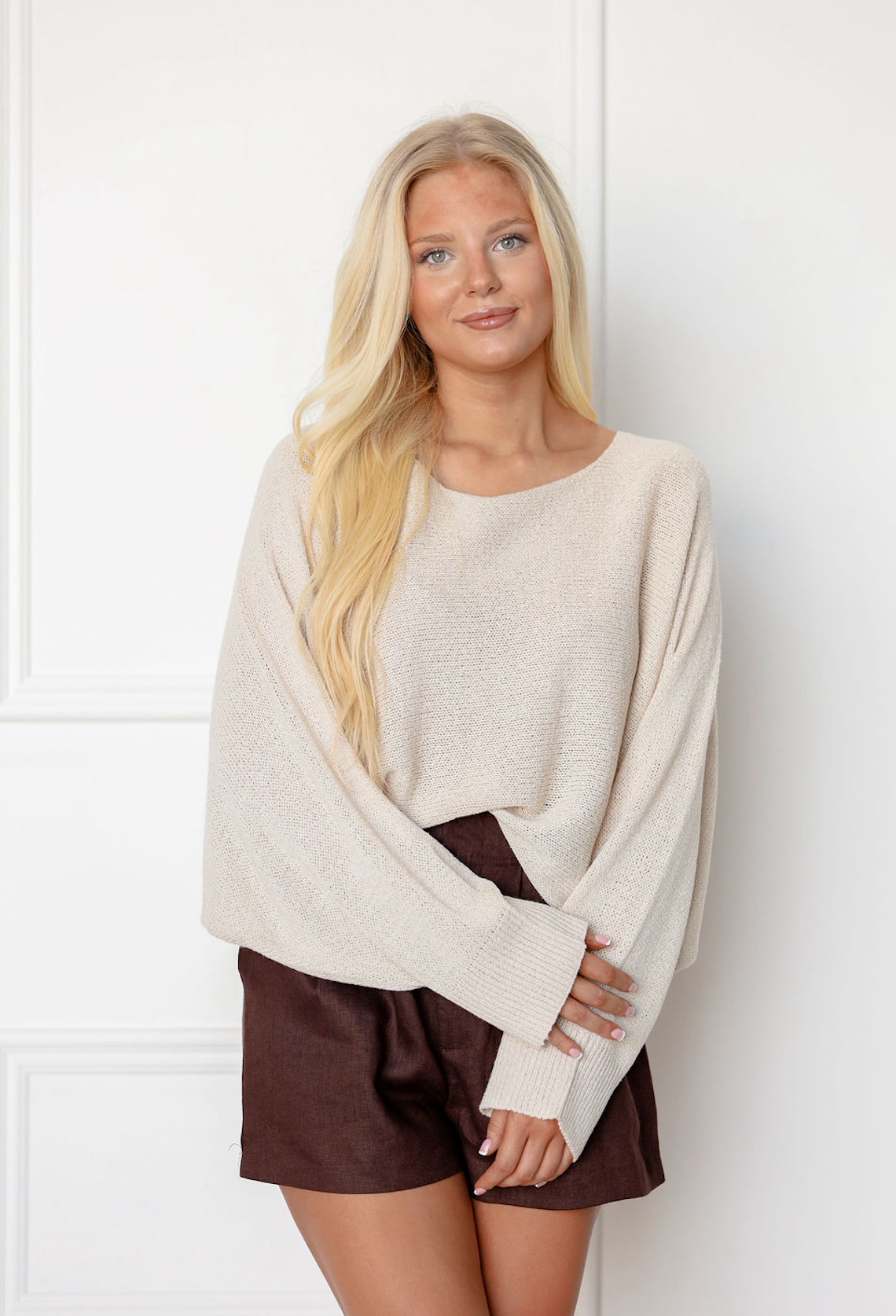 Willow Natural Knit Top