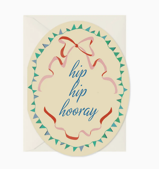 Hip Hip Hooray Card