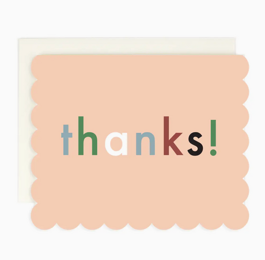 Thanks! Greeting Card Set of 8
