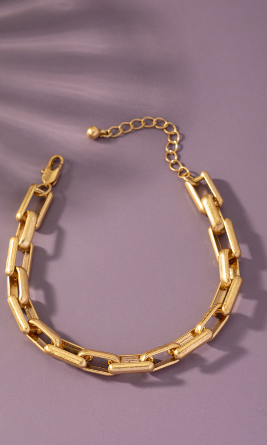 Rectangle Oval Bracelet