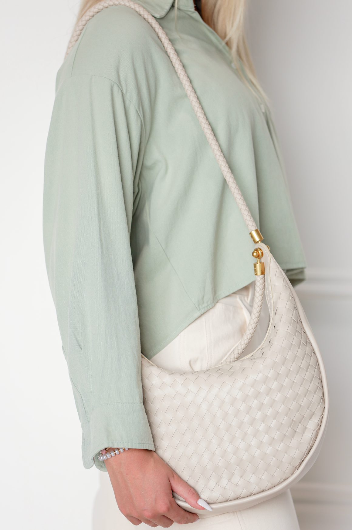 Woven Hobo Purse