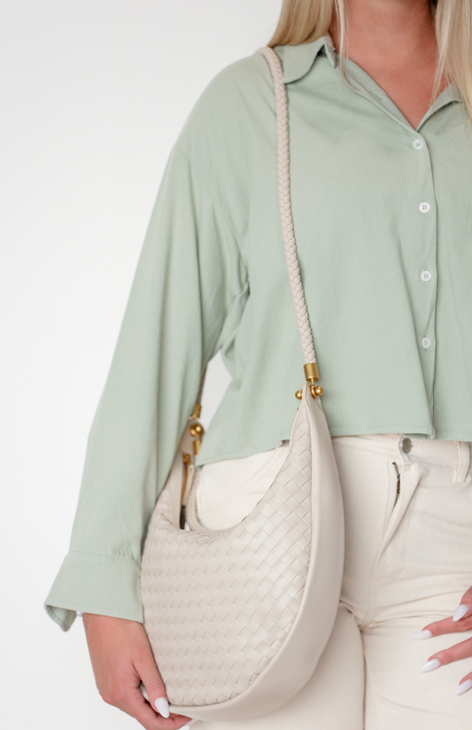 Woven Hobo Purse