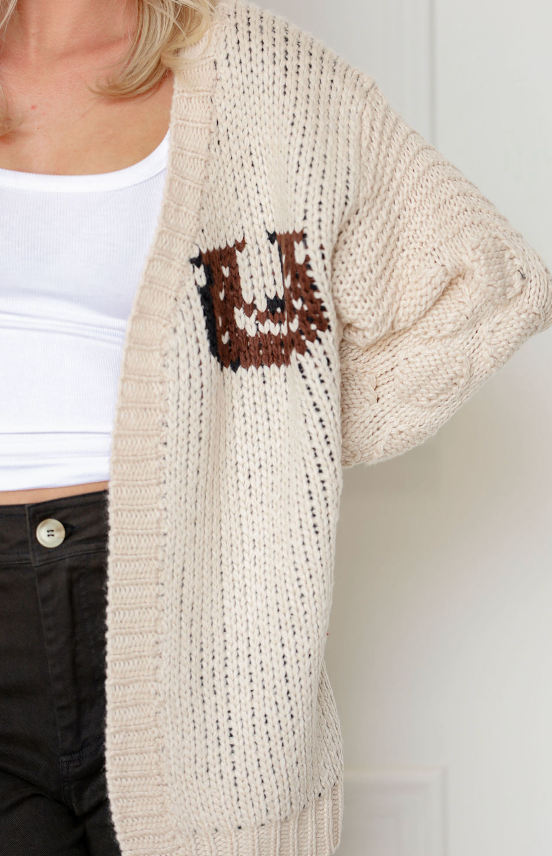 Horse Portrait Cardigan