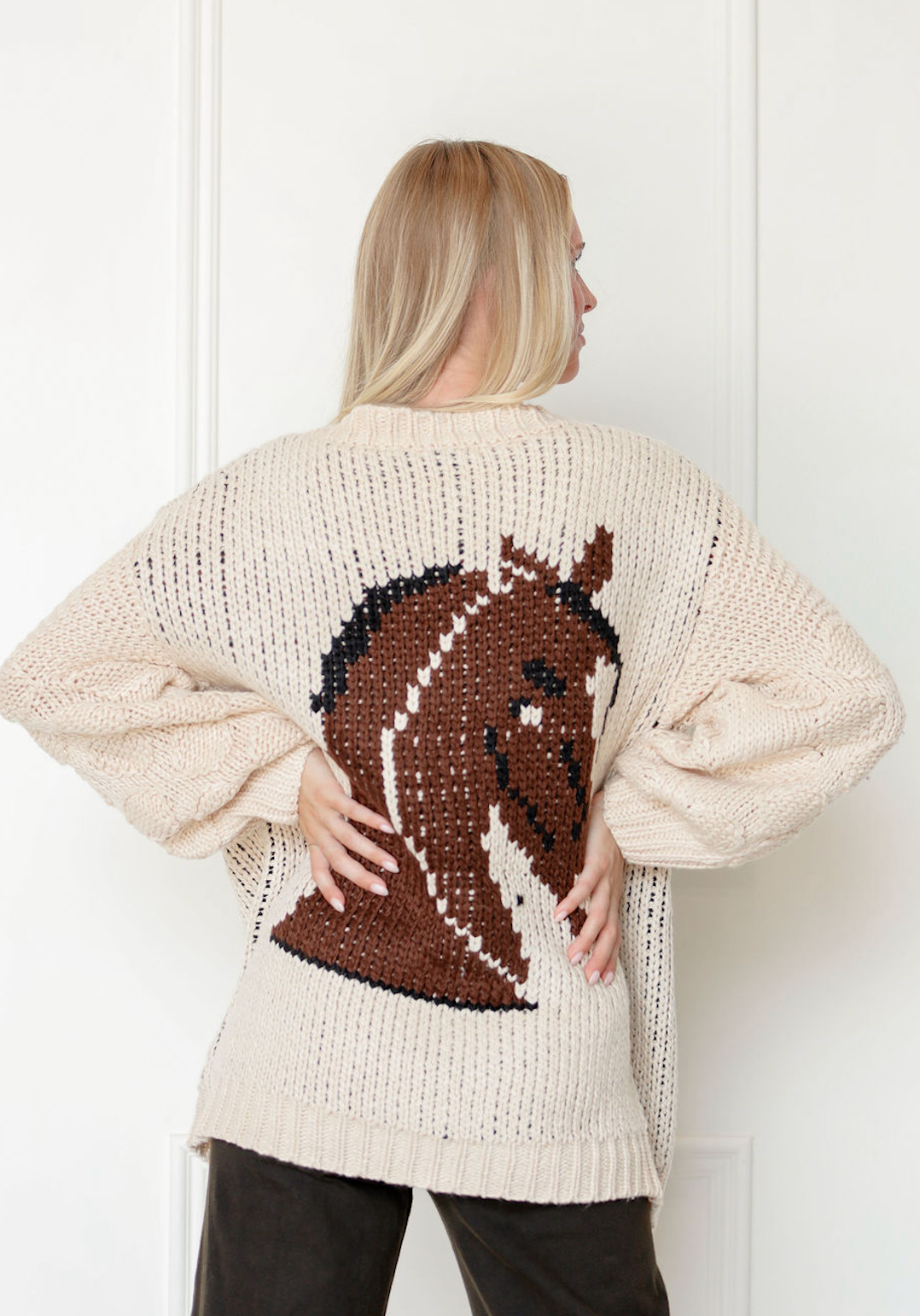 Horse Portrait Cardigan