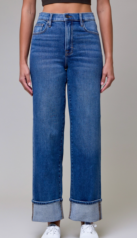 Logan Cuffed Dad Jeans