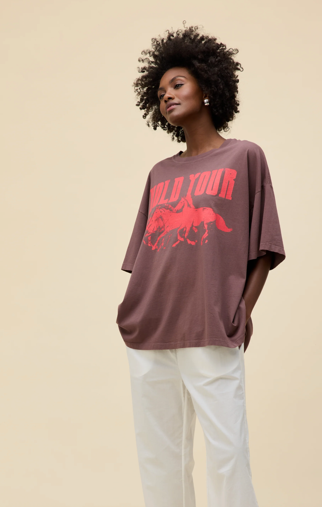 Hold Your Horses OS Tee