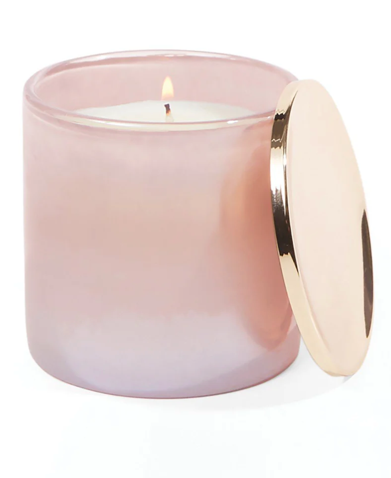 Rosewood 15oz. Pastel Glass Candle