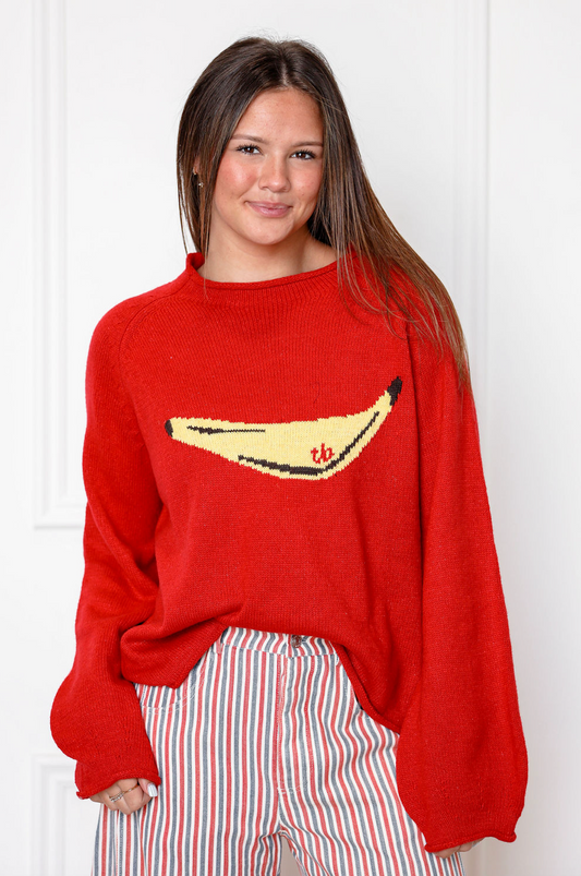 Red Banana Sweater
