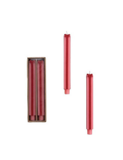 Giftbox Taper Candle w/ Bow Tall - Clothe Boutique