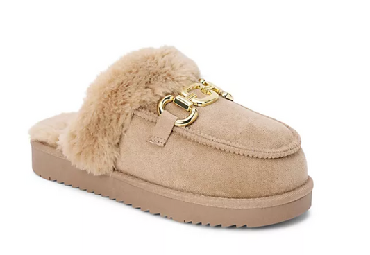 Matisse Davos Sherpa Mules Natural
