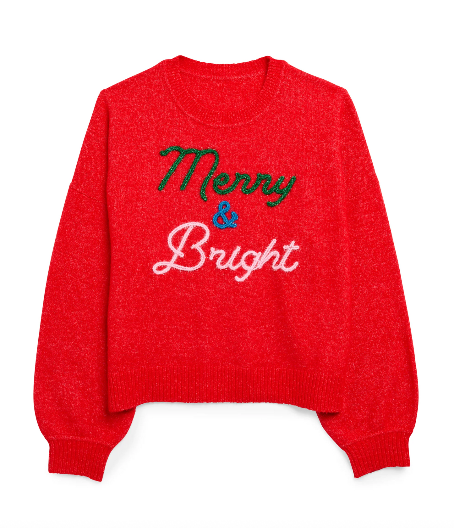 Merry & Bright Tinsel Sweater