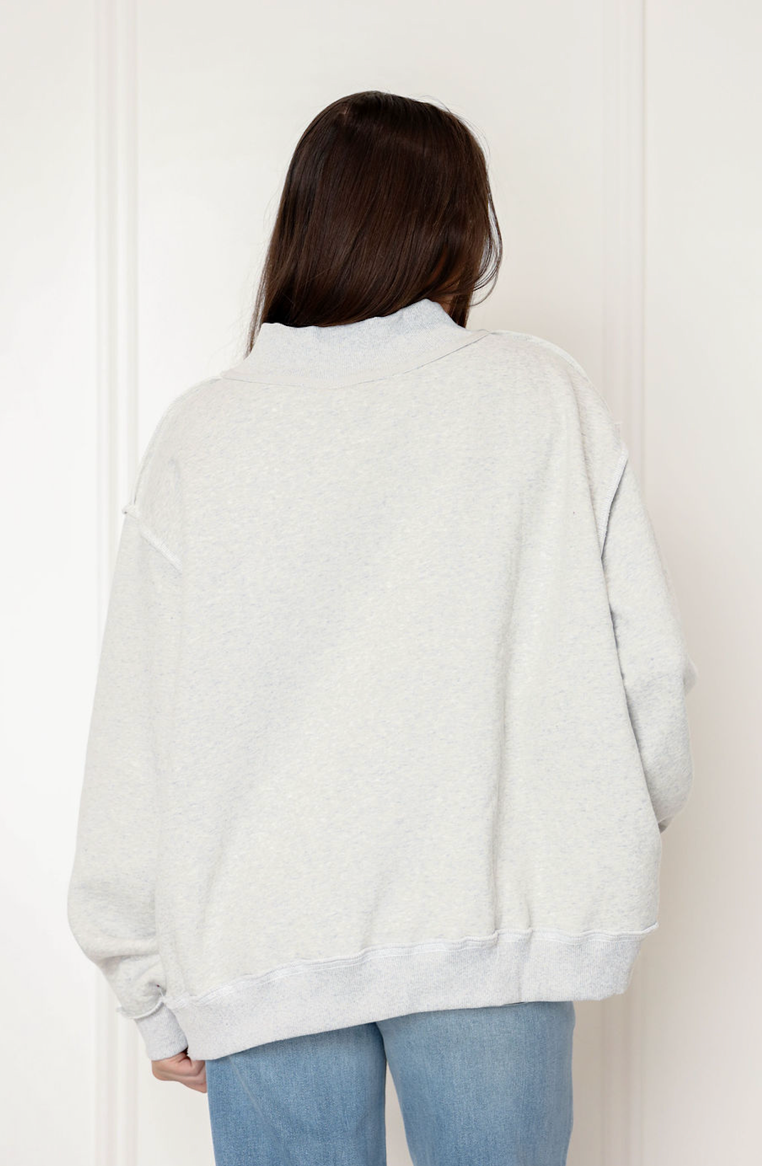 Reversible Arkansas/AR Mock Neck Sweatshirt