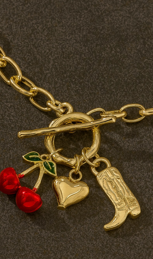 Western Cherry Necklace