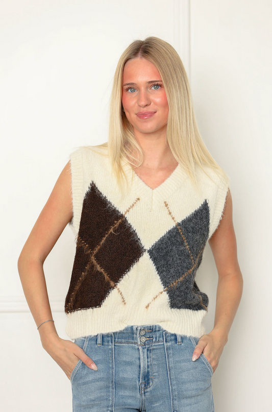 Argyle Sweater Vest