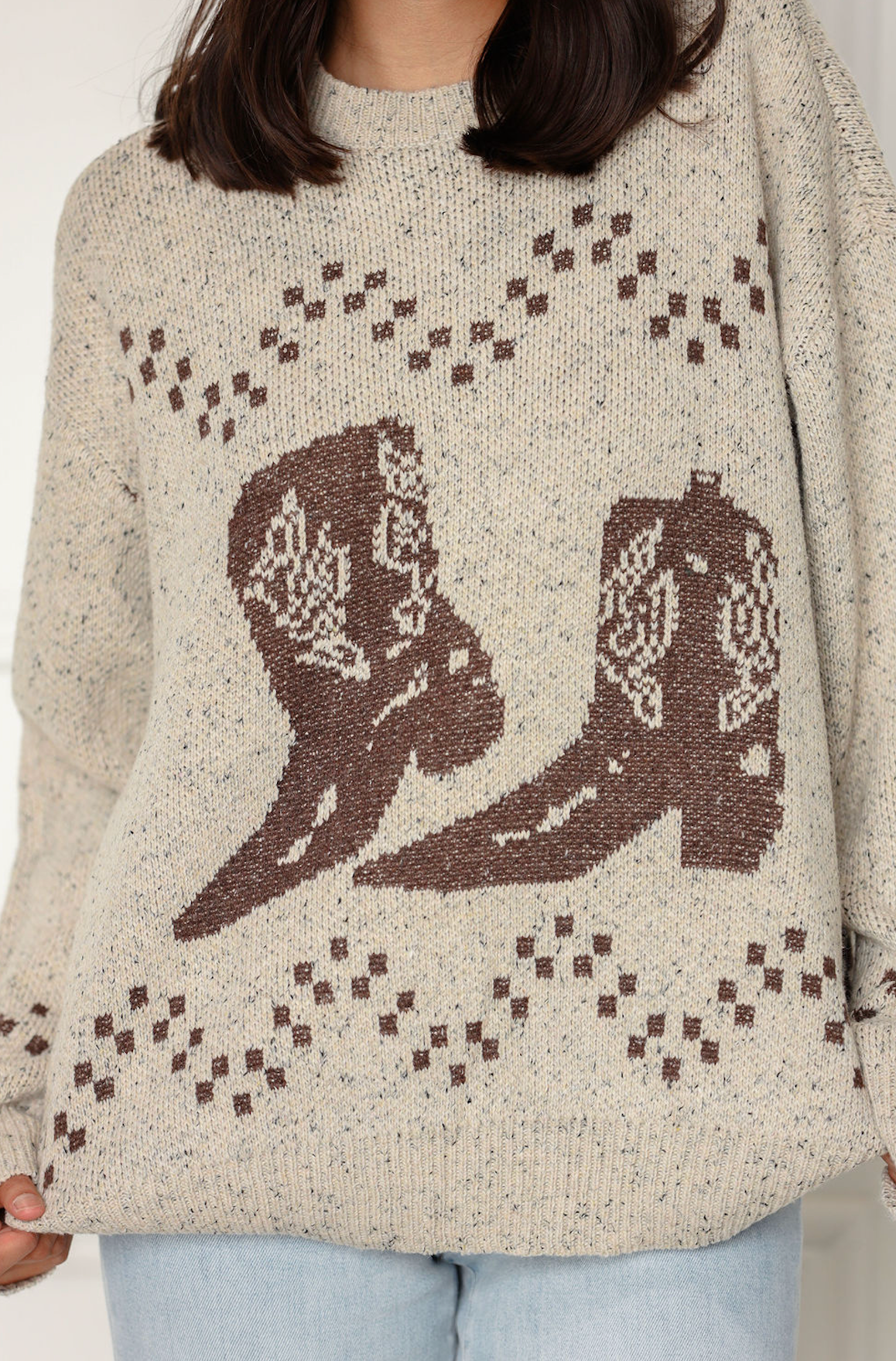 These Boots Graphic Sweater