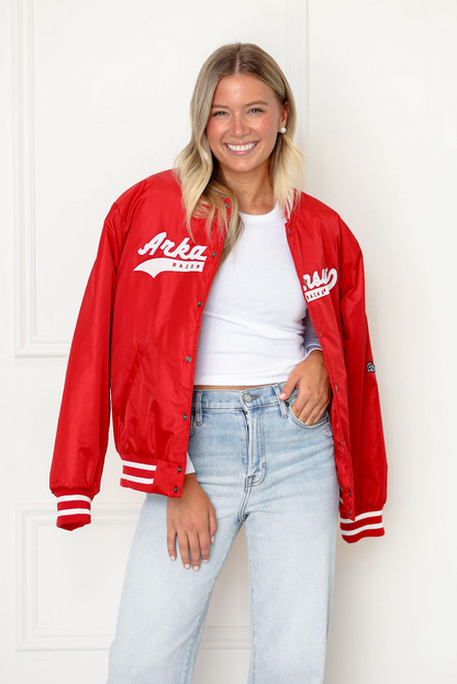 Arkansas Varsity Jacket - Clothe Boutique
