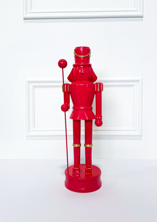 Large Nutcracker Red