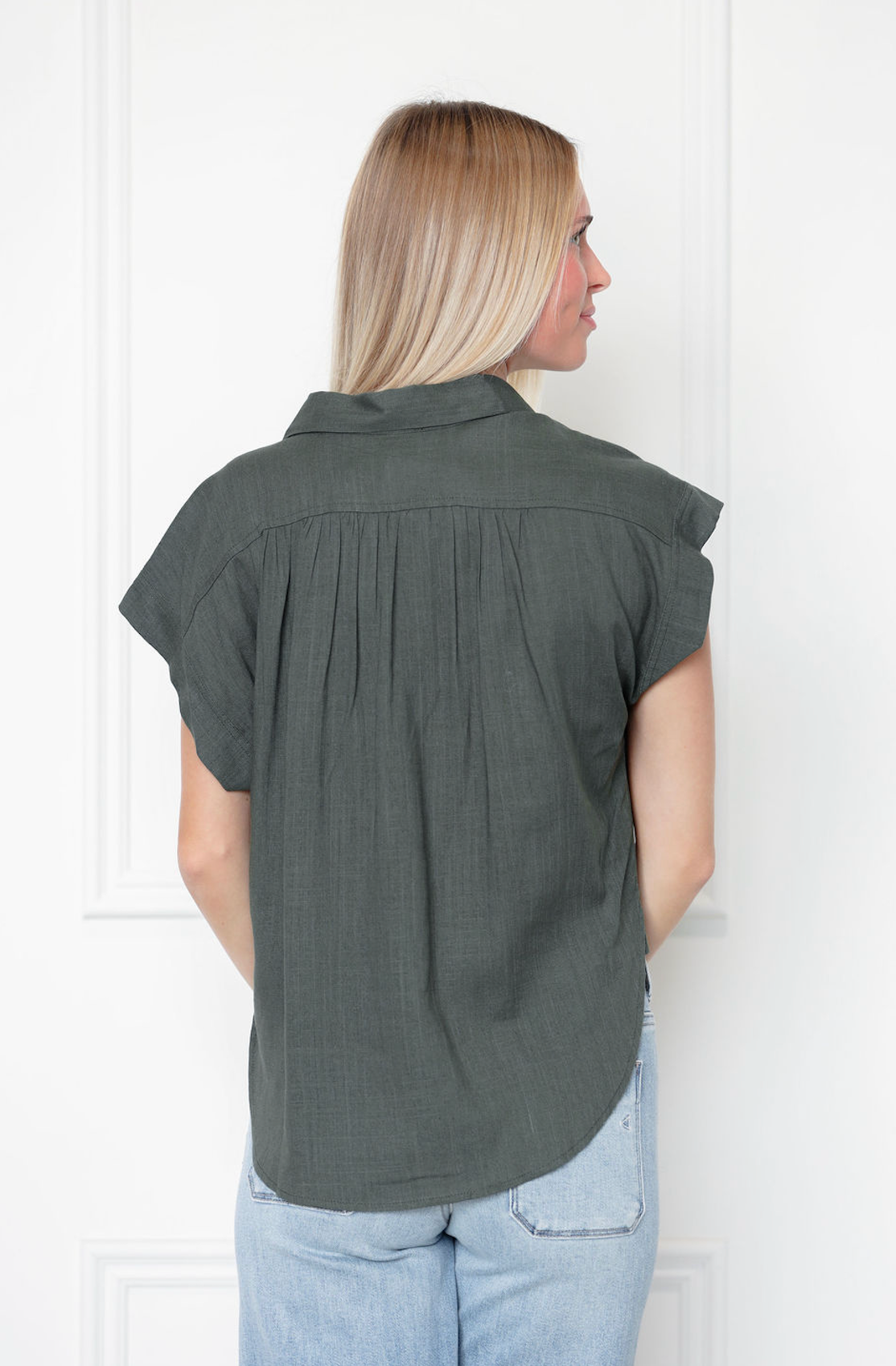 Sammy Button Down Top