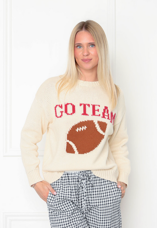 Go Team Football Sweater
