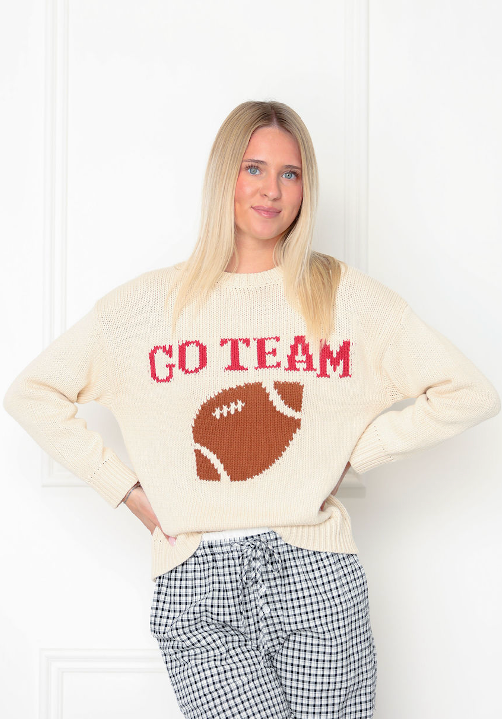 Go Team Football Sweater