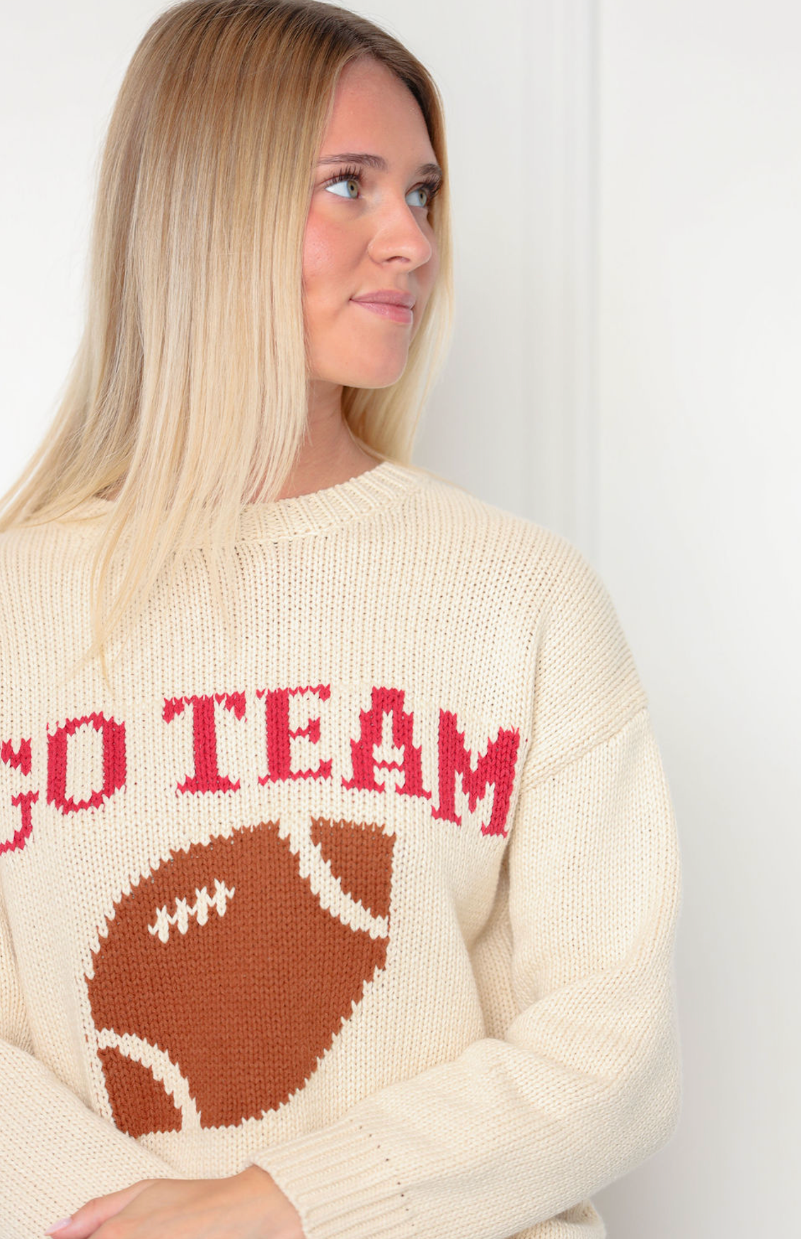 Go Team Football Sweater