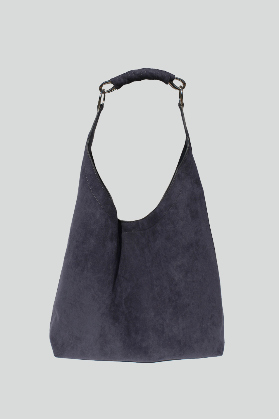 Lotus Faux Suede Tote Skyline