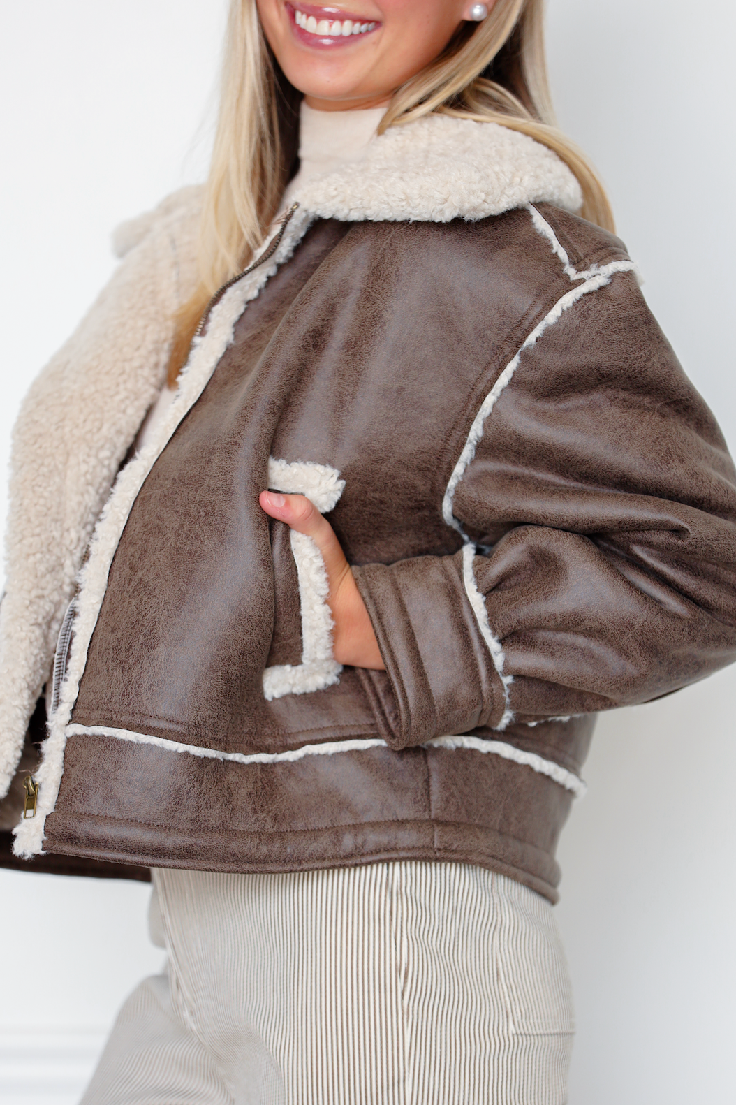 Peyton Sherpa Jacket