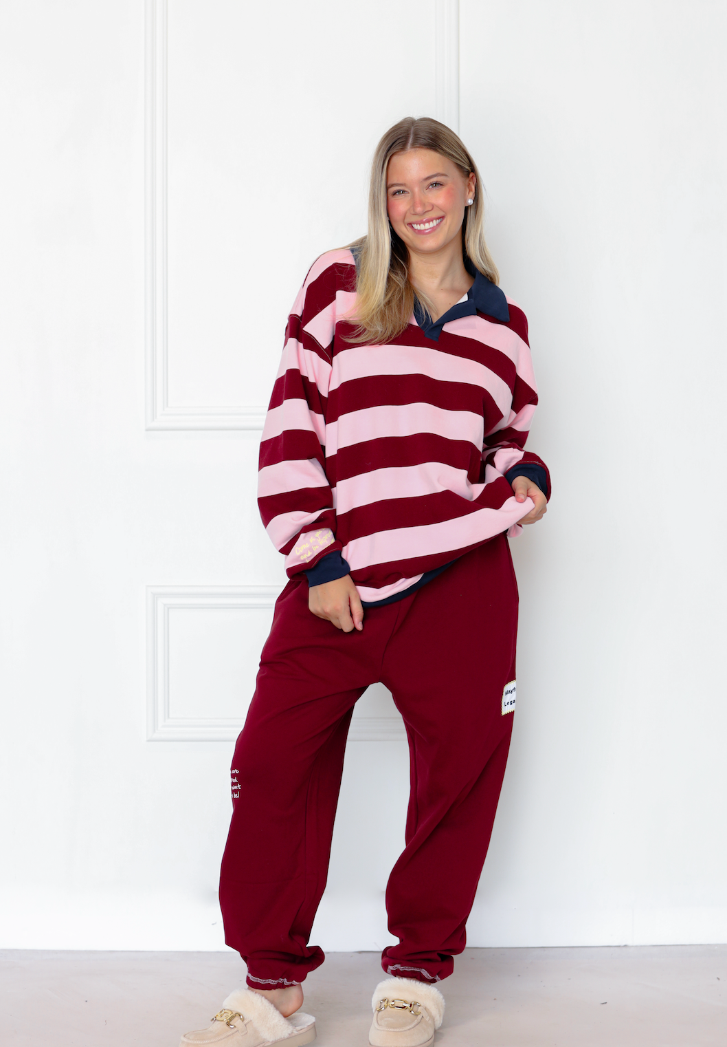 Come As You Are Collared Sweatshirt