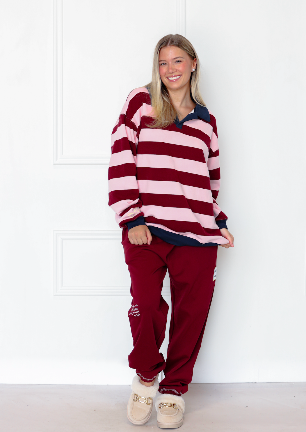Come As You Are Collared Sweatshirt