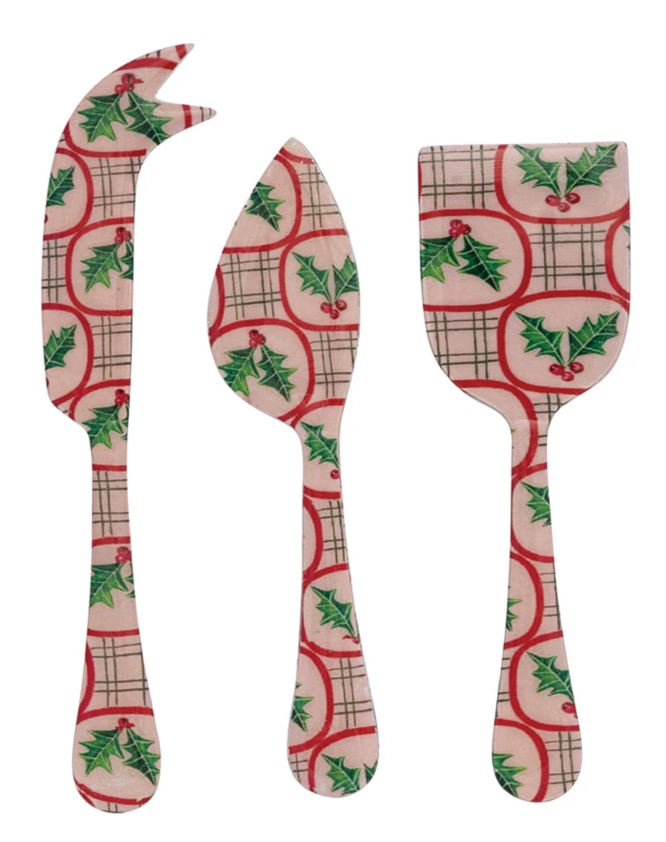 Christmas Cheese Servers Set