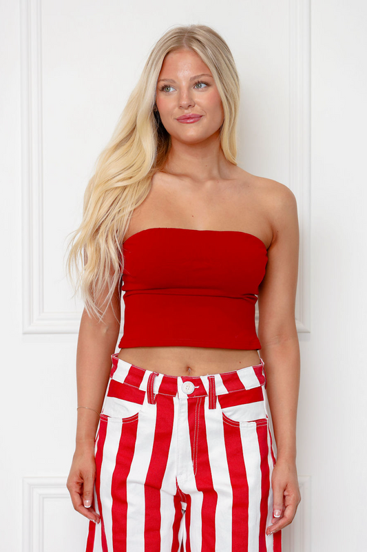 Red Tube Top