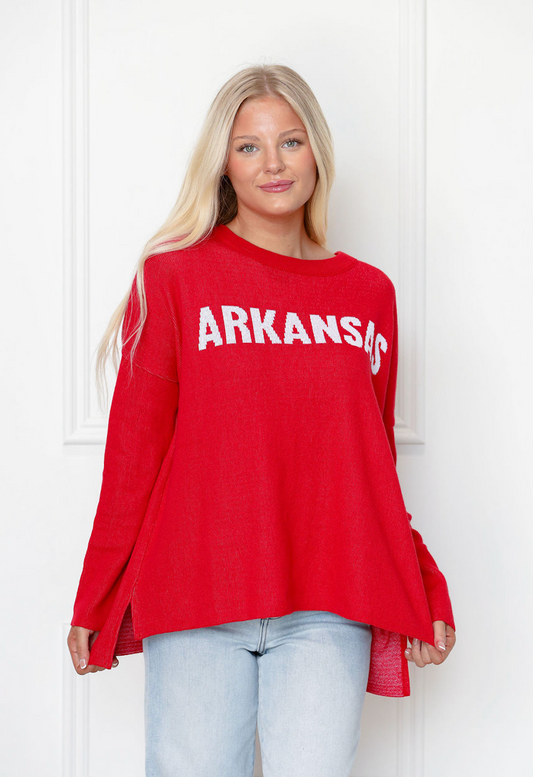 Arkansas Everyday Relaxed Sweater